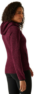 Regatta Dames newhill fleecejas met capuchon Rood - 46