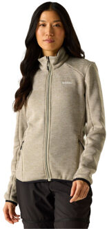 Regatta Dames newhill full zip fleecejack - maat 38 Beige