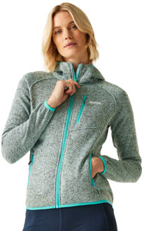 Regatta Dames newhill ii marl full zip hoodie Groen - 42