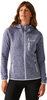 Regatta Dames newhill ii marl full zip hoodie - maat 34 Paars