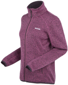 Regatta Dames newhill marl full zip fleecejack Paars - 44