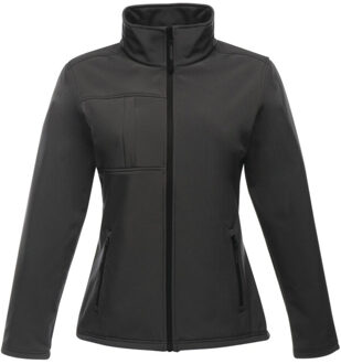 Regatta Dames octagon ii waterdichte zachte shell jas - maat 38 Grijs