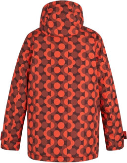 Regatta Dames orla kiely bloemen waterdichte jas halflang Rood - 46