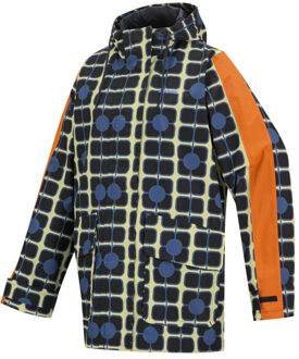 Regatta Dames orla kiely halflang waterdicht jasje Blauw - 46