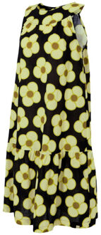 Regatta Dames orla kiely ii spinning flower mouwloze zomerjurk Zwart - 34