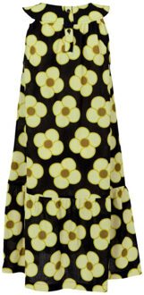 Regatta Dames orla kiely ii spinning flower mouwloze zomerjurk Zwart - 38