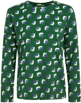 Regatta Dames orla kiely leaf print t-shirt met lange mouwen Groen - 36