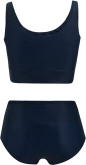 Regatta Dames Orla Kiely Mini Vierkante Bloem Reversible Bikini Set (Blauw) - maat