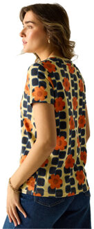 Regatta Dames orla kiely t-shirt Oranje - 46