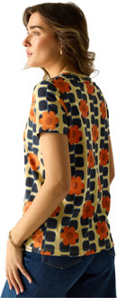 Regatta Dames Orla Kiely T-Shirt (Oranje) - EU 36 / UK 8