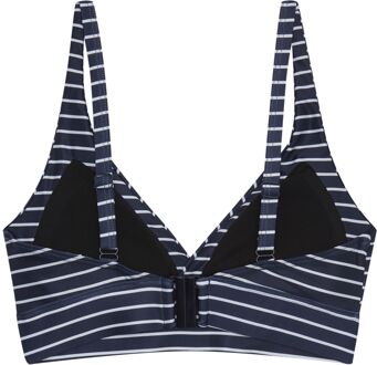 Regatta Dames paloma stripe gestructureerde bikinitop Navy
