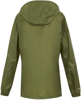 Regatta Dames pk it jkt iii waterdichte jas met capuchon - maat EU 36 / UK 8 Donkergroen