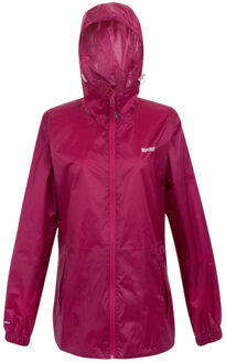Regatta Dames pk it jkt iii waterdichte jas met capuchon Rood - 40