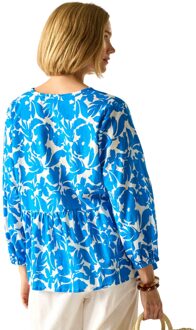 Regatta Dames Primden Fleur Bloom Shirt (Blauw) - EU 44 / UK 16