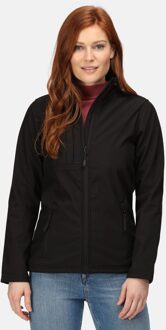 Regatta Dames Professional Octagon II Waterdichte Softshell Jas (Zwart/Zwart) - EU 44 / UK 16