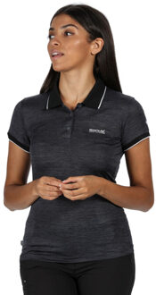 Regatta Dames remex ii polo hals t-shirt - maat 52 Zwart