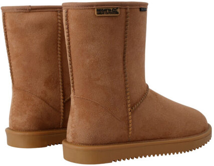 Regatta Dames risely waterdichte met bont gevoerde winterlaarzen - maat 39 Bruin