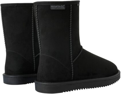 Regatta Dames risely waterdichte met bont gevoerde winterlaarzen Zwart - EU 37 / UK 4