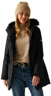 Regatta Dames sabinka geïsoleerde waterdichte jas Zwart - 44