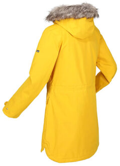 Regatta Dames sabinka parka met bontrand Geel - 36