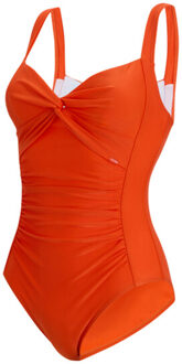 Regatta Dames sakari buikcontrole ééndelig badpak Oranje - 36