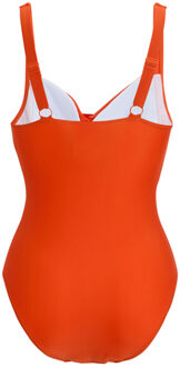 Regatta Dames Sakari Tummy Control Badpak (Tangerine Tango) Oranje - 24