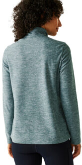 Regatta Dames sweetheart quarter zip fleece top - maat 42 Groen