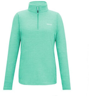 Regatta Dames sweetheart quarter zip fleece top - maat 44 Groen