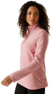 Regatta Dames sweetheart quarter zip fleece top Roze - 44