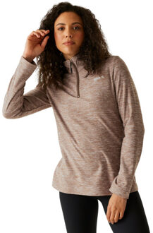 Regatta Dames sweetheart quarter zip fleece top Taupe - 40