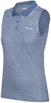 Regatta Dames tima ii mouwloos poloshirt Blauw - 44