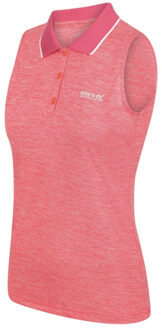 Regatta Dames tima ii mouwloos poloshirt Roze - 34