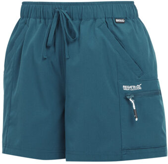 Regatta Dames travel light packaway shorts Blauw - 34