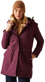 Regatta Dames valenta waterdichte jas Paars - 38
