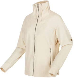 Regatta Dames velours full zip fleecejack - maat 46 Beige