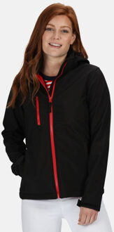 Regatta Dames venturer 3-lagige membraan soft shell jacket Zwart - 40