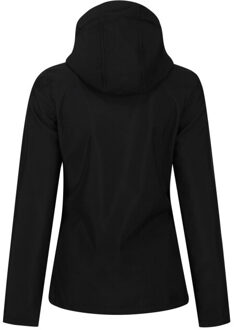 Regatta Dames venturer 3 layer hooded soft shell jacket Zwart - 42