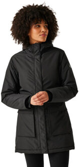 Regatta Dames voltera verwarmd waterdicht jasje Zwart - 42