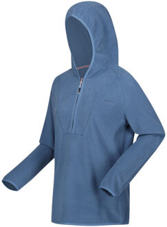 Regatta Dames warriewood microfleece half zip hoodie Blauw - 40