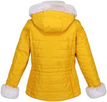 Regatta Dames willabella jas met bontrand Geel