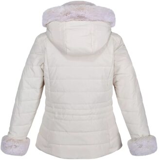 Regatta Dames willabella jas met bontrand Wit