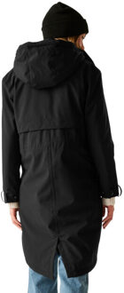 Regatta Dames yannta geïsoleerde waterdichte jas Zwart - 42