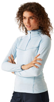 Regatta Dames yonder ii half zip fleece top Blauw - 46