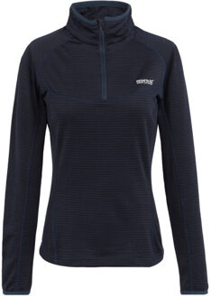 Regatta Dames yonder ii half zip fleece top - maat 34 Blauw