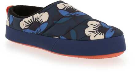 Regatta Damespantoffels Regatta Orla Kiely Tent Mule Quilted in Navy