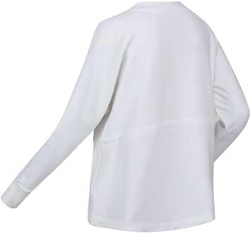 Regatta Damessweater Regatta Narine Fulllover Sweatshirt in Wit
