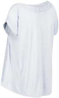 Regatta Damestop Regatta Adine Stripe Dobby in Wit