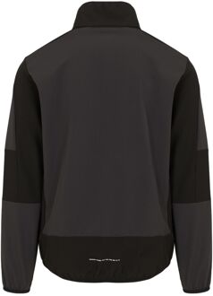 Regatta E-Volve 2-laags Soft Shell-jack voor volwassenen (As/Zwart) Grijs - 2XL