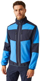 Regatta E-volve 2-laags soft shell-jack voor volwassenen Blauw - XS