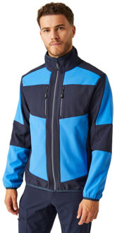 Regatta E-volve 2-laags soft shell-jack voor volwassenen Blauw - XXXL